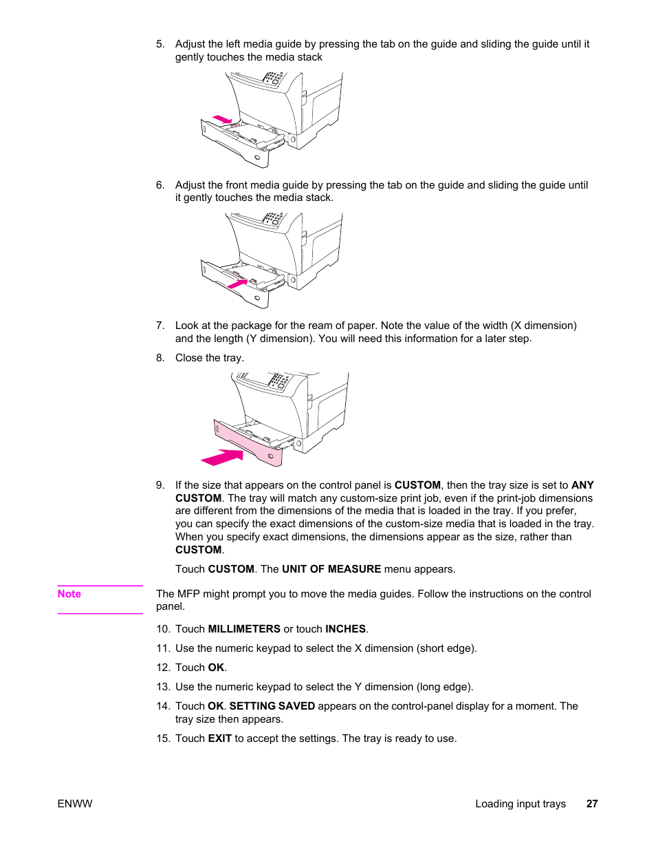 HP LaserJet 4345 Multifunction Printer series User Manual | Page 41 / 324