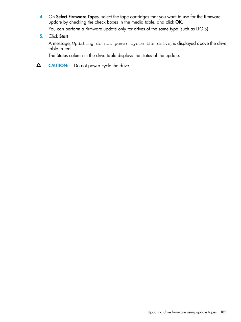HP StoreEver ESL G3 Tape Libraries User Manual | Page 185 / 267