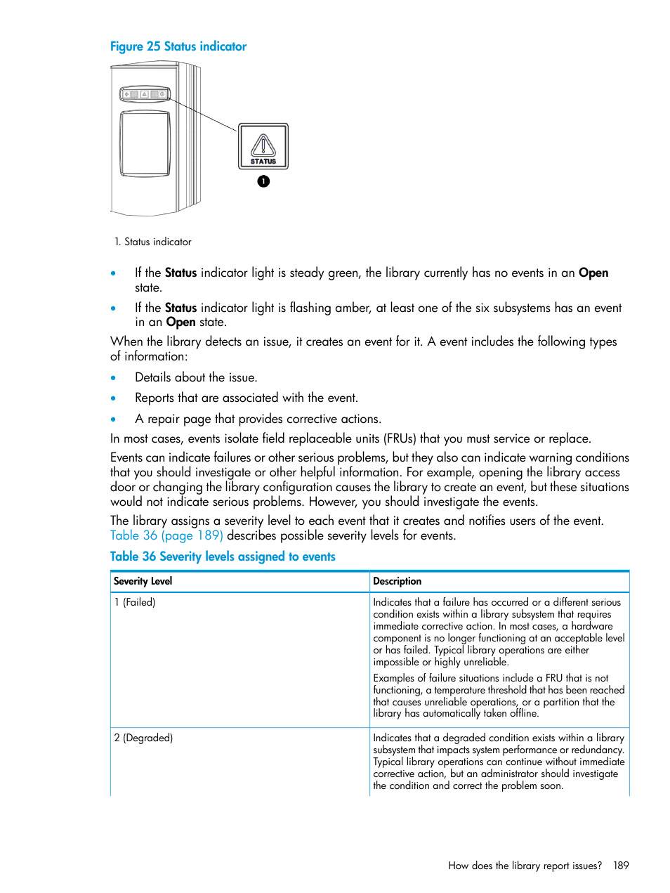 HP StoreEver ESL G3 Tape Libraries User Manual | Page 189 / 267
