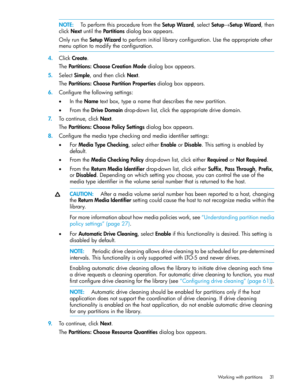 HP StoreEver ESL G3 Tape Libraries User Manual | Page 31 / 267