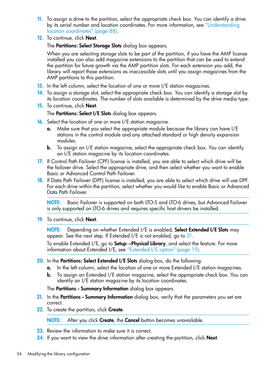 HP StoreEver ESL G3 Tape Libraries User Manual | Page 34 / 267