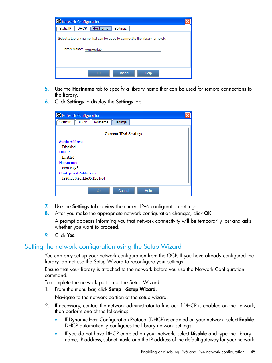 HP StoreEver ESL G3 Tape Libraries User Manual | Page 45 / 267