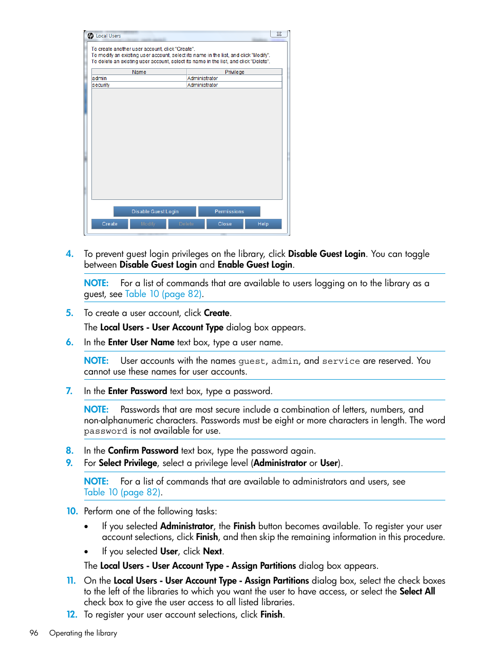 HP StoreEver ESL G3 Tape Libraries User Manual | Page 96 / 267