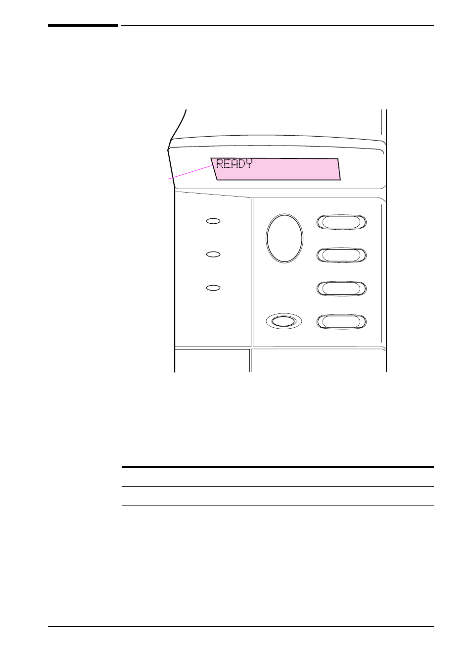 Control panel layout, Control panel lights | HP LaserJet 4000 Printer series User Manual | Page 20 / 194