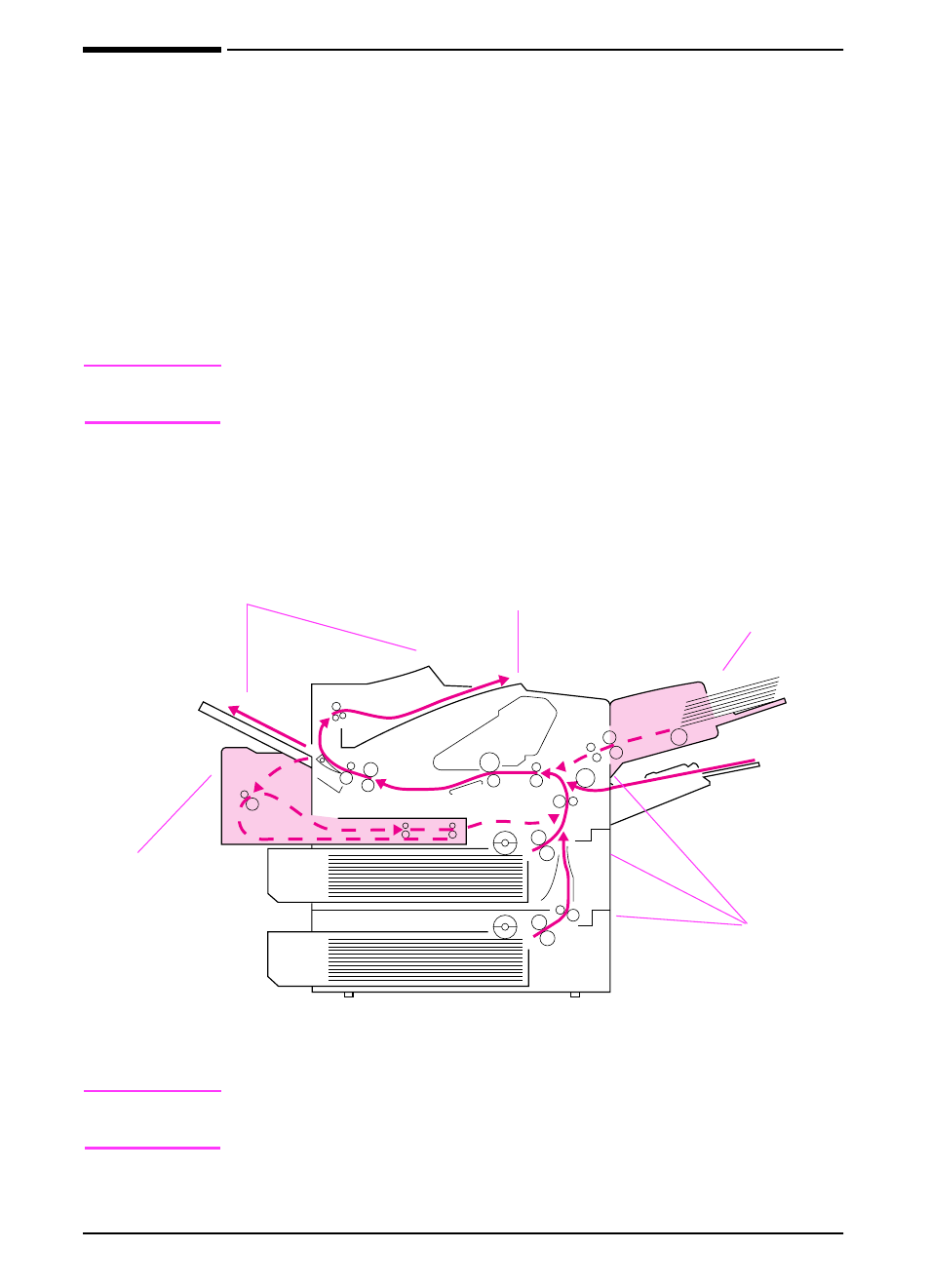 Clearing paper jams | HP LaserJet 4000 Printer series User Manual | Page 75 / 194