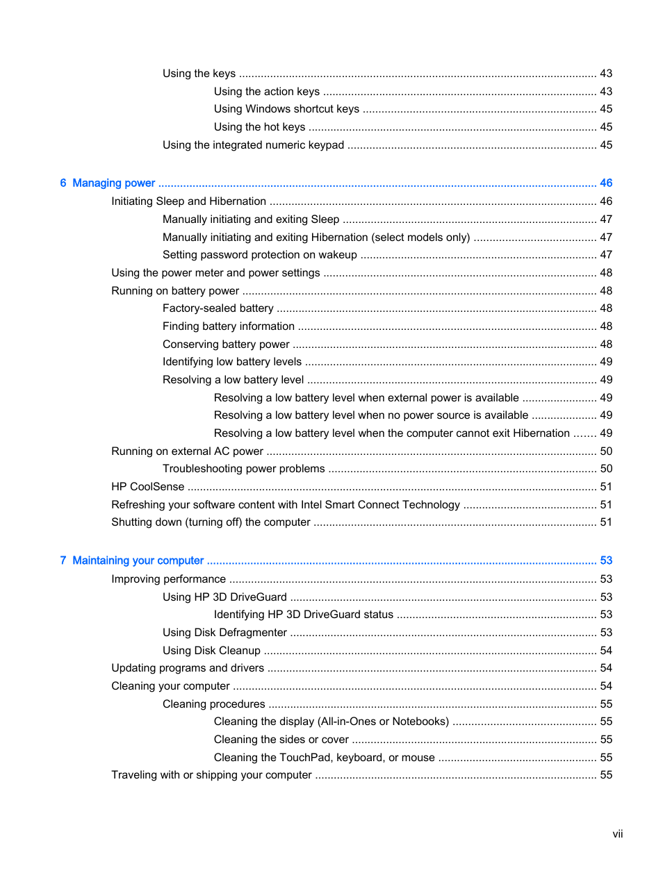 HP x360 350 G1 Convertible PC User Manual | Page 7 / 80