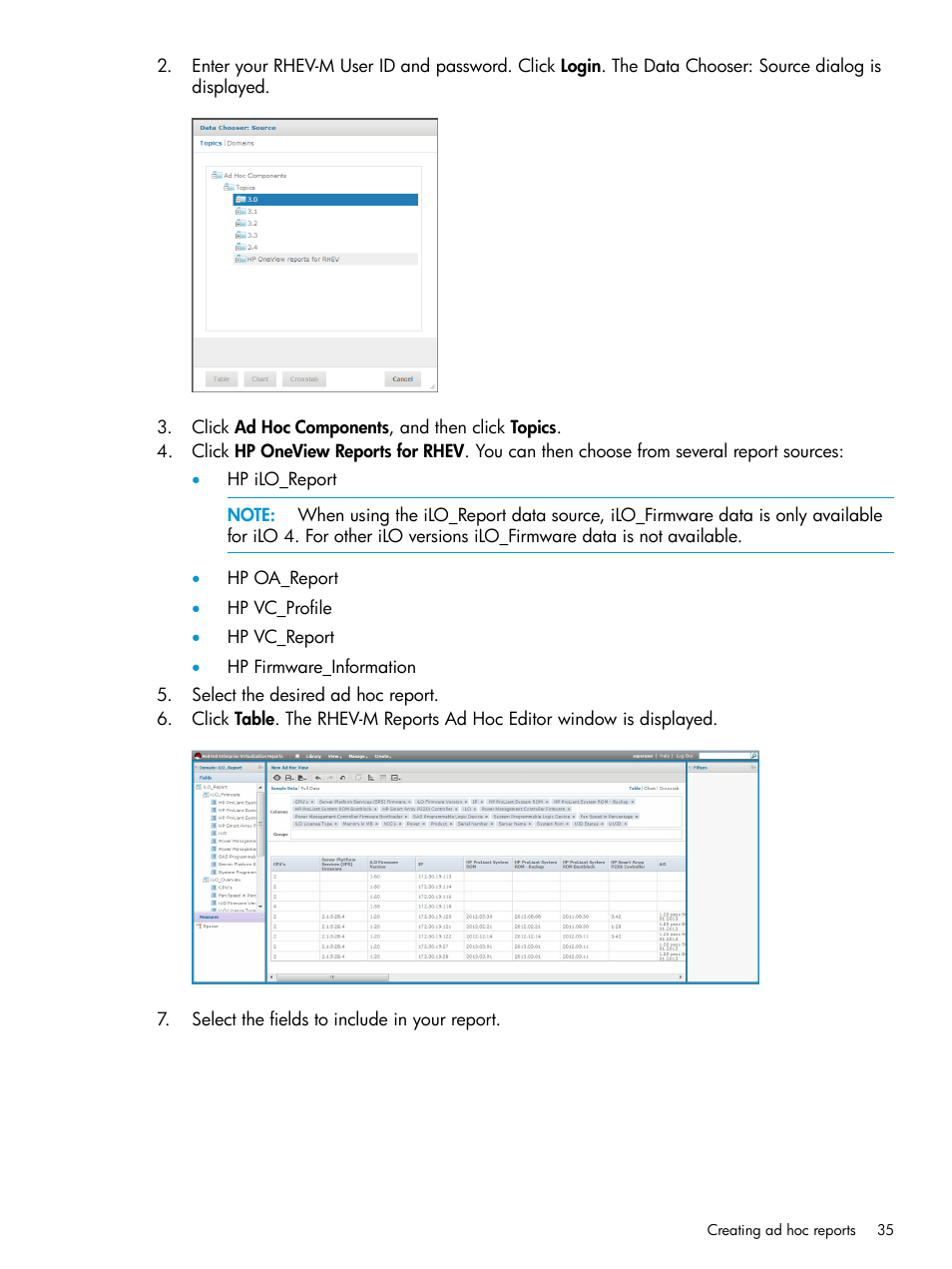 HP OneView for Red Hat Enterprise Virtualization User Manual | Page 35 / 45