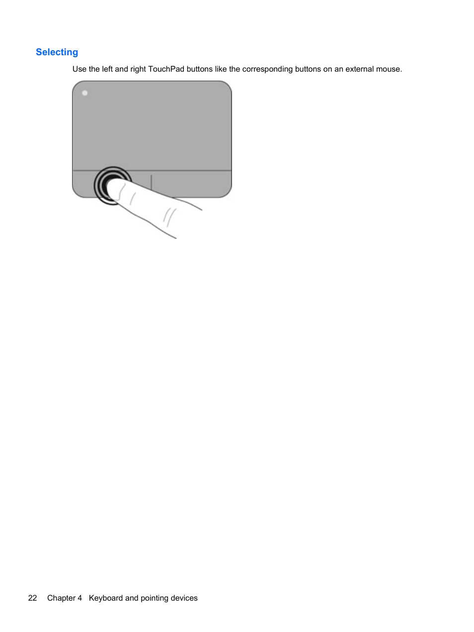 Selecting | HP Mini 100e Education Edition User Manual | Page 30 / 75