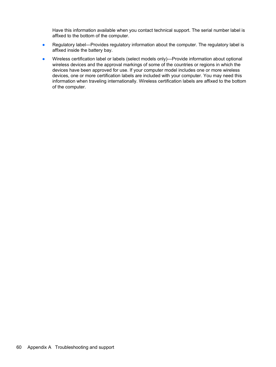 HP Mini 100e Education Edition User Manual | Page 68 / 75