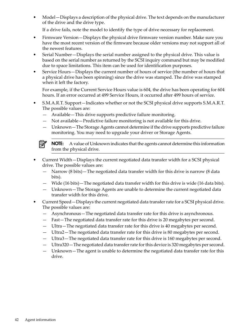 HP Insight Management Agents User Manual | Page 42 / 157