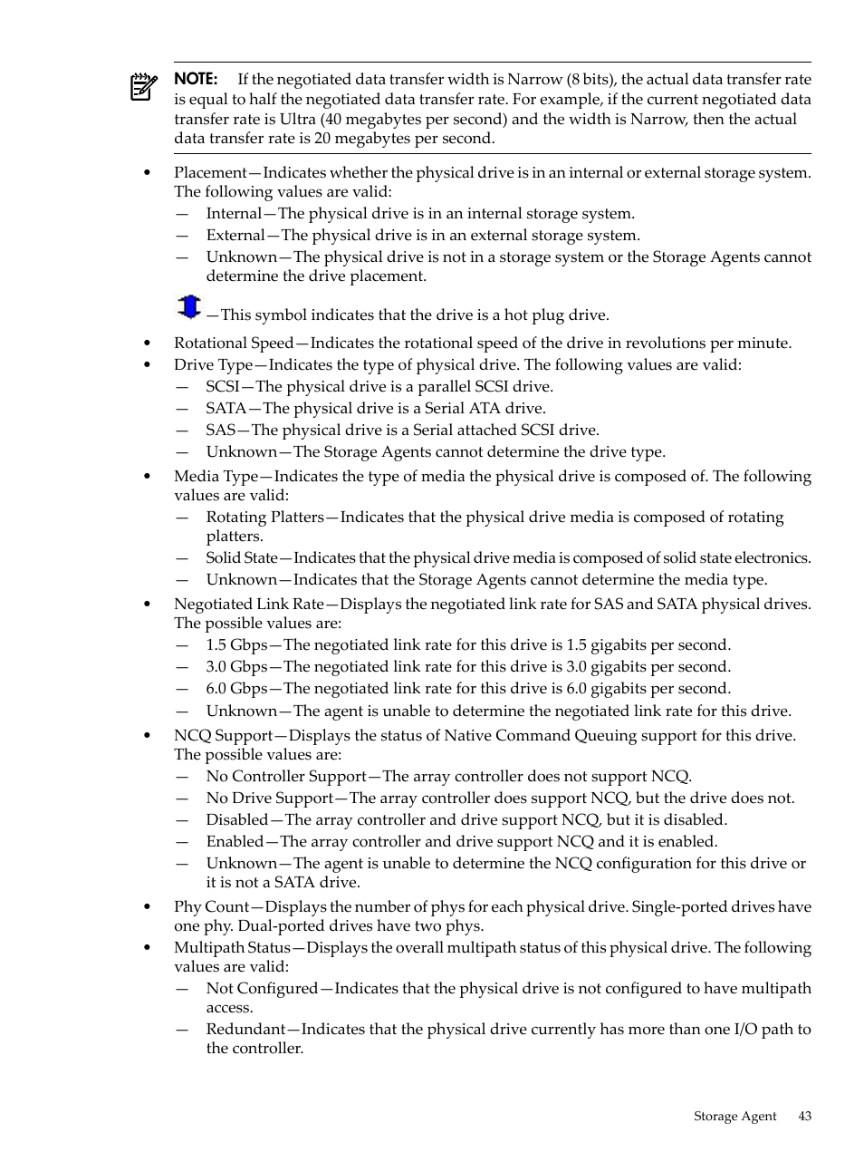 HP Insight Management Agents User Manual | Page 43 / 157