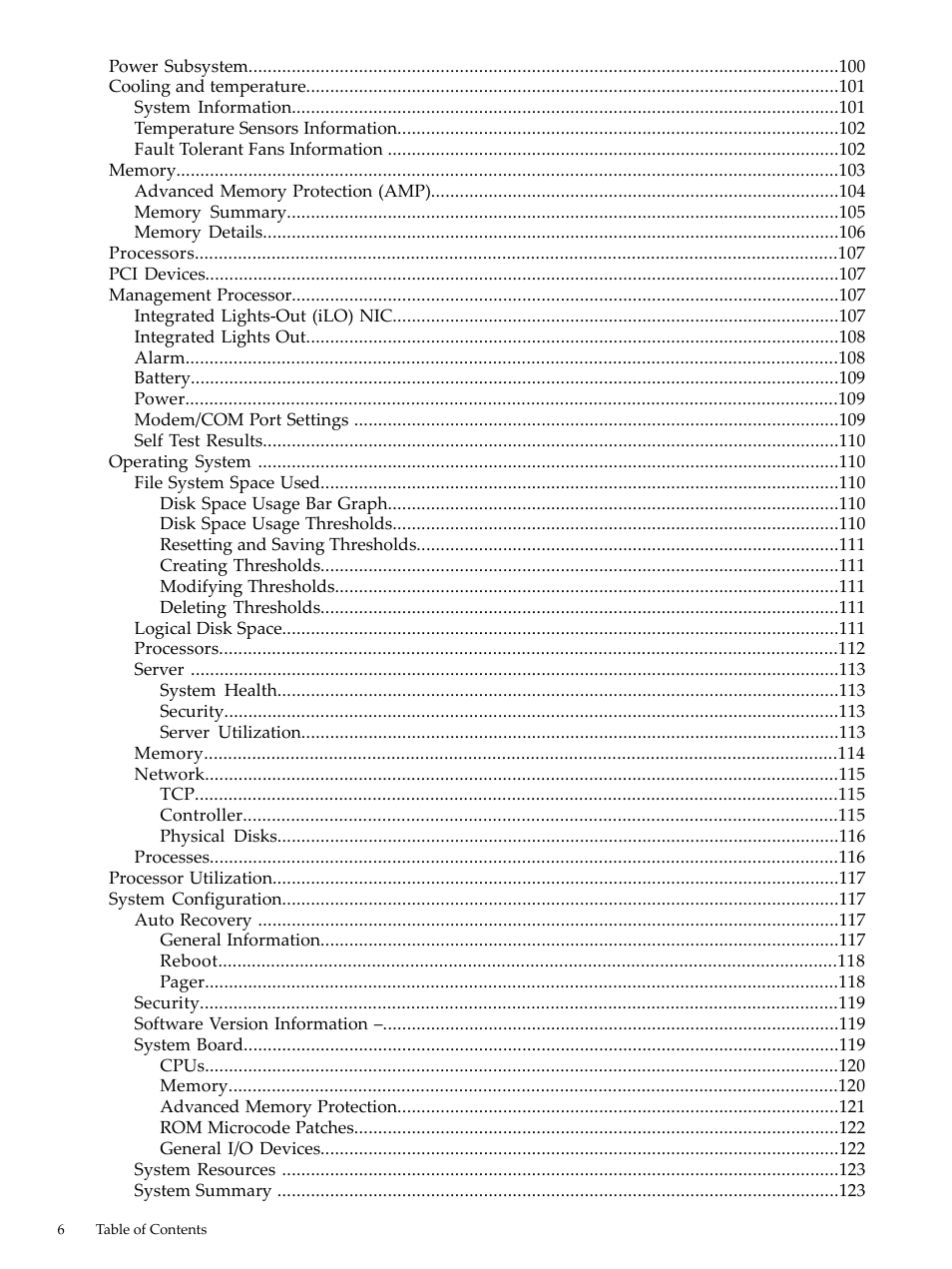 HP Insight Management Agents User Manual | Page 6 / 157