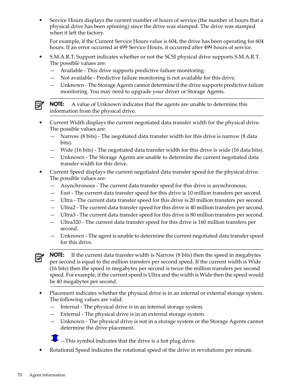 HP Insight Management Agents User Manual | Page 70 / 157