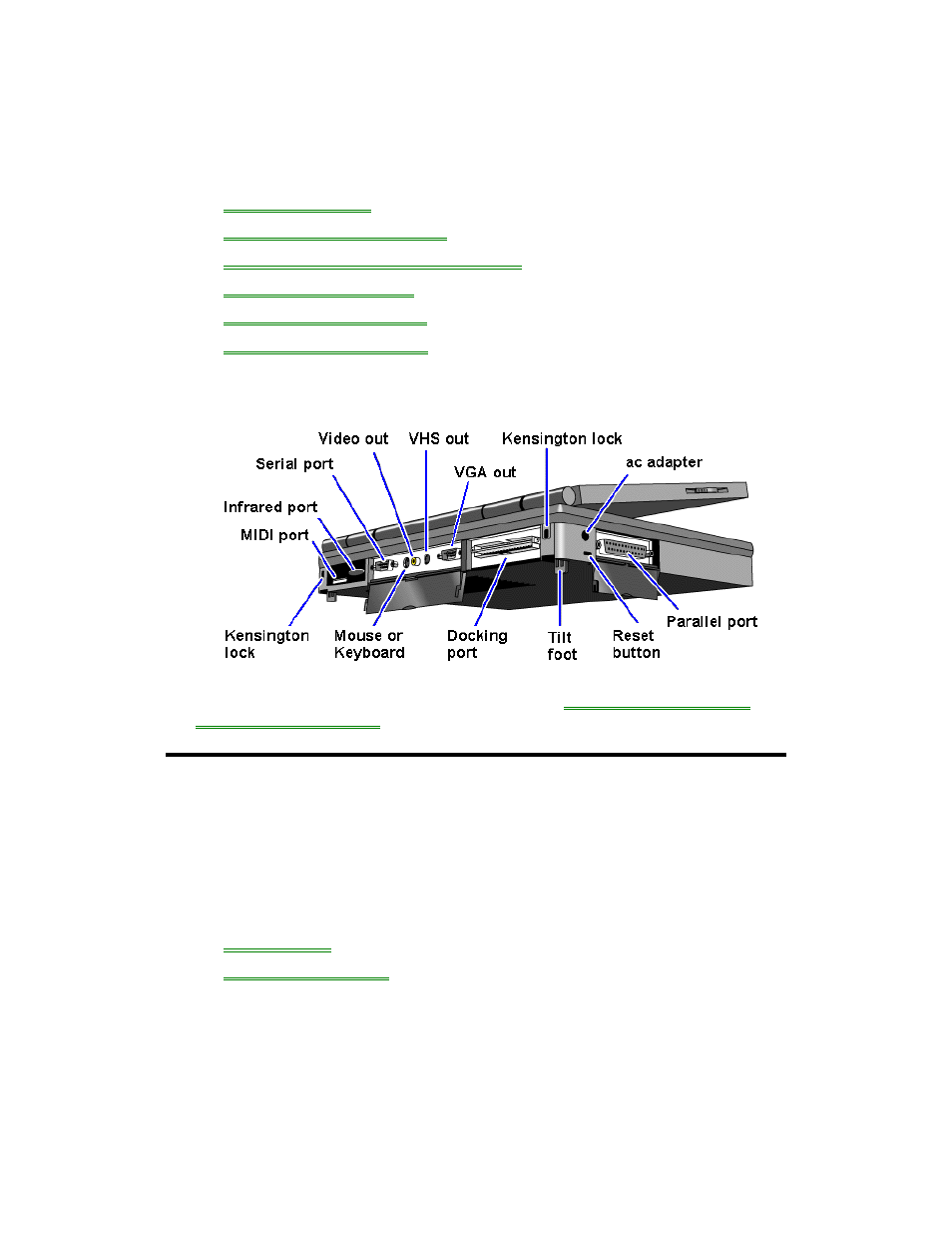 Making connections, Connecting a printer | HP OmniBook 5500 Notebook PC User Manual | Page 59 / 90