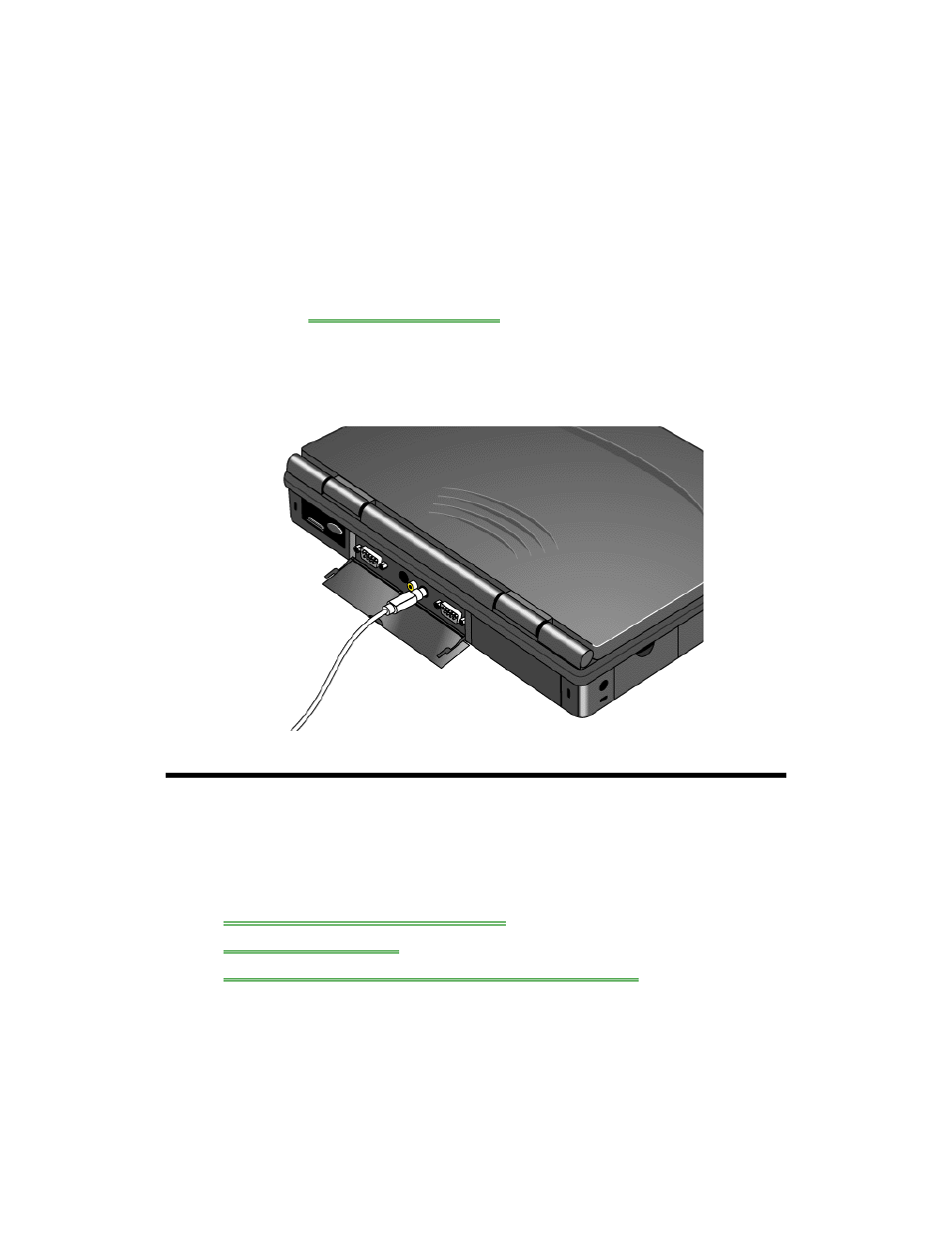 Connect an external mouse and keyboard | HP OmniBook 5500 Notebook PC User Manual | Page 63 / 90