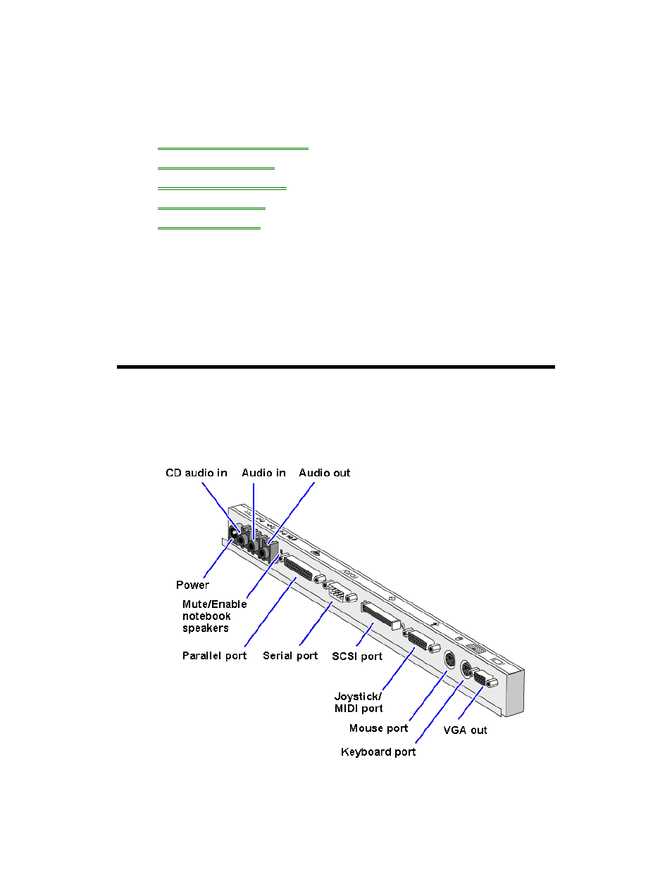 Using the docking system, Setting up your docking system | HP OmniBook 5500 Notebook PC User Manual | Page 69 / 90