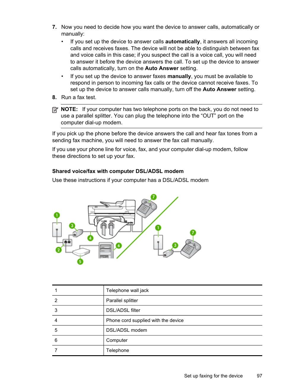 HP Officejet J6480 All-in-One Printer User Manual | Page 101 / 218