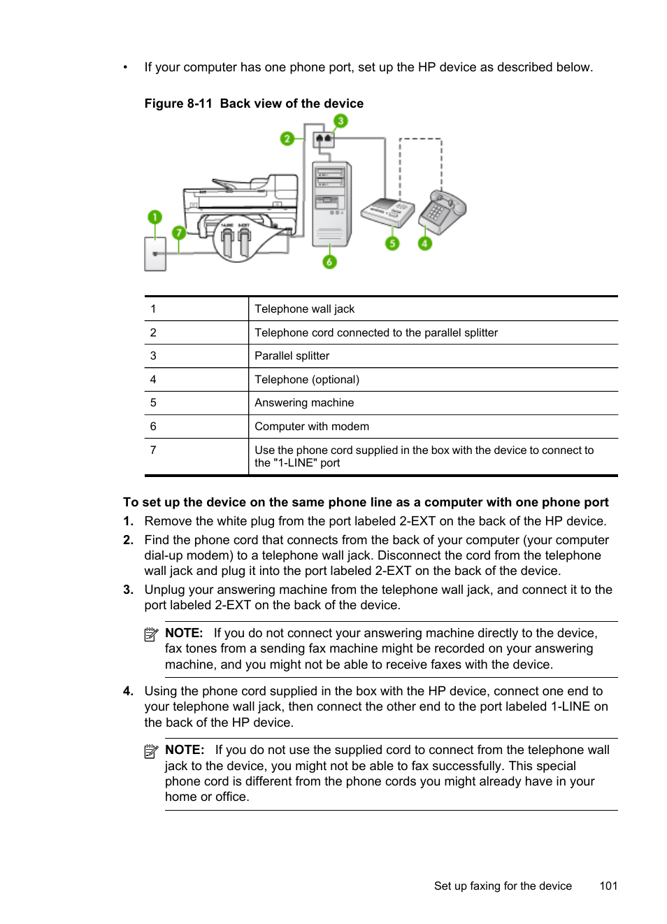 HP Officejet J6480 All-in-One Printer User Manual | Page 105 / 218
