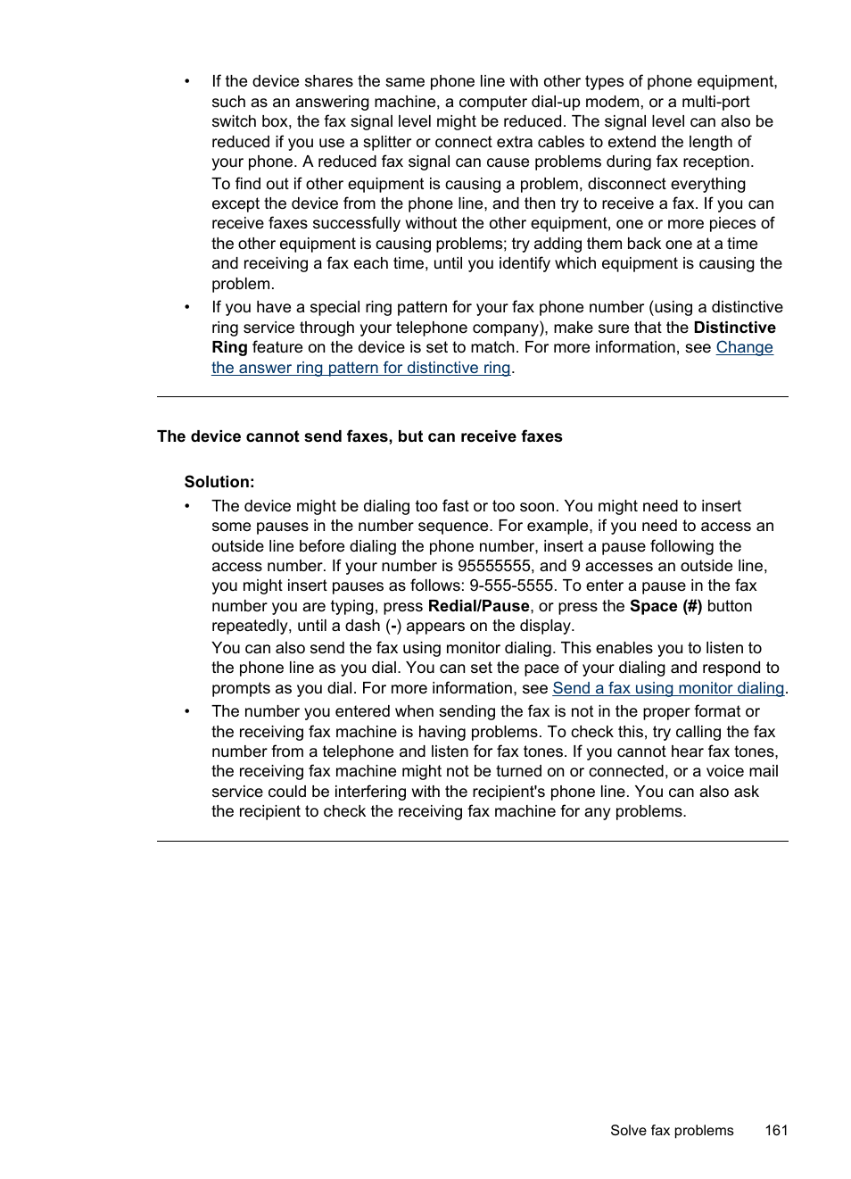 HP Officejet J6480 All-in-One Printer User Manual | Page 165 / 218