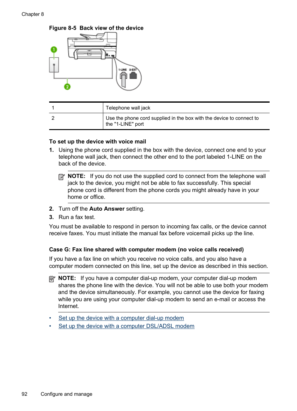 HP Officejet J6480 All-in-One Printer User Manual | Page 96 / 218