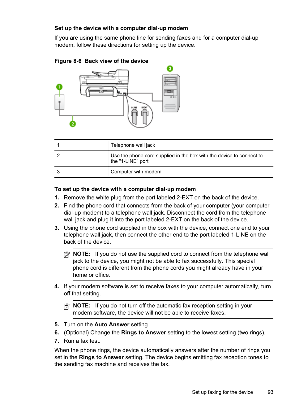 HP Officejet J6480 All-in-One Printer User Manual | Page 97 / 218