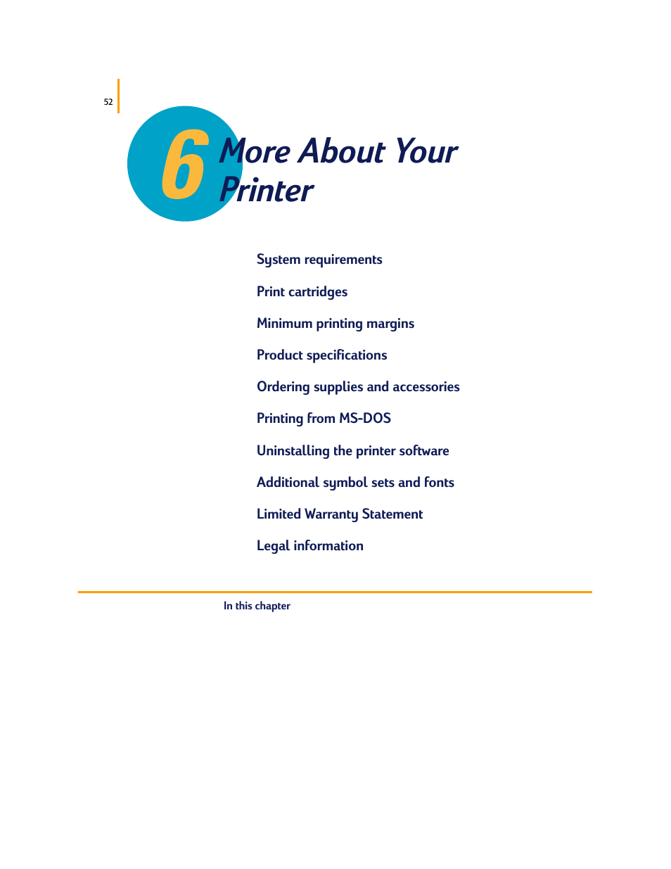 More about your printer | HP Deskjet 695c Printer User Manual | Page 71 / 95