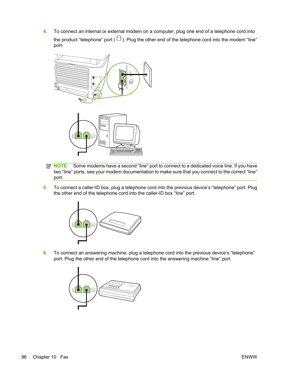 HP LaserJet M2727 Multifunction Printer series User Manual | Page 108 / 266