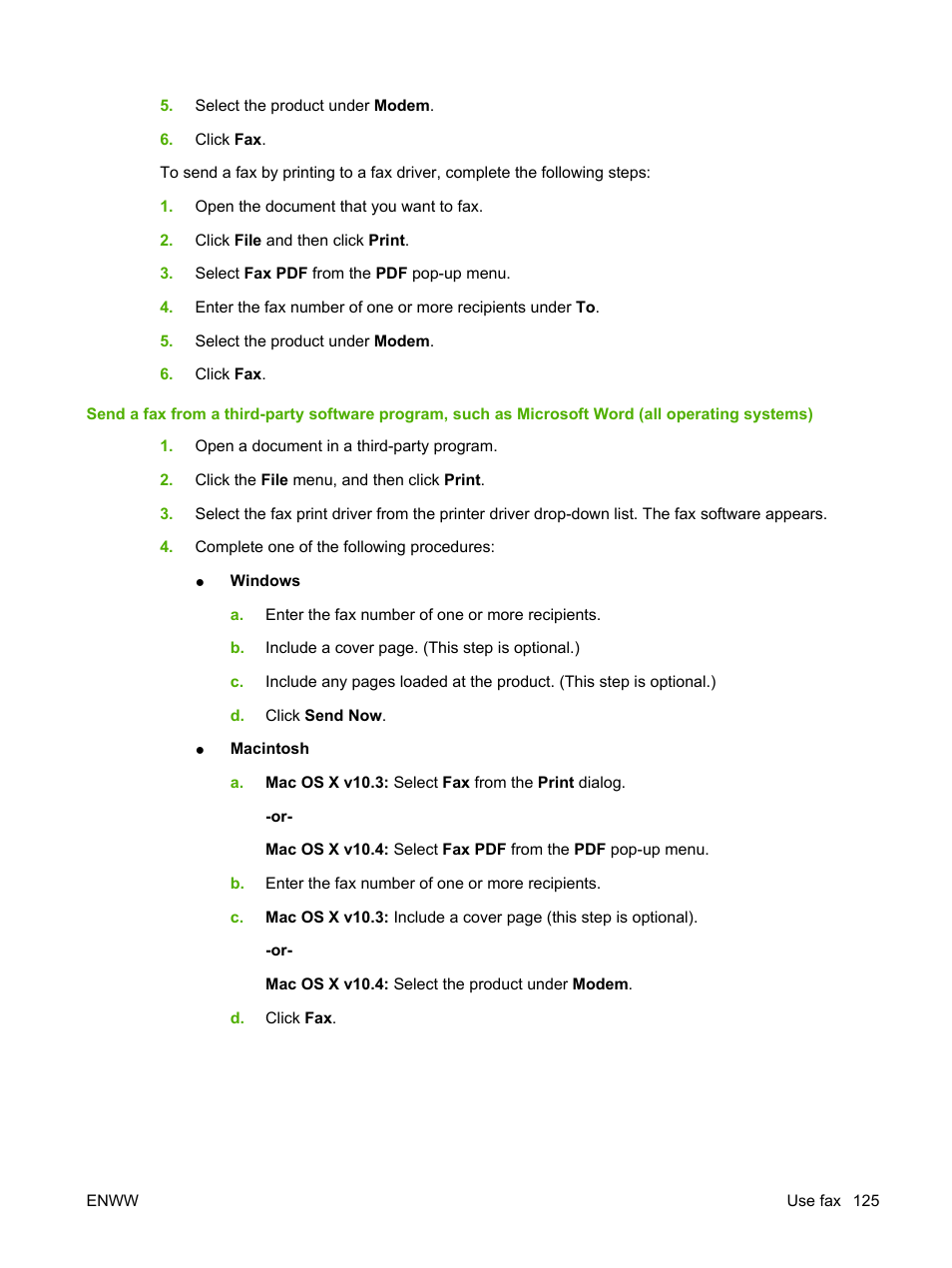 HP LaserJet M2727 Multifunction Printer series User Manual | Page 137 / 266