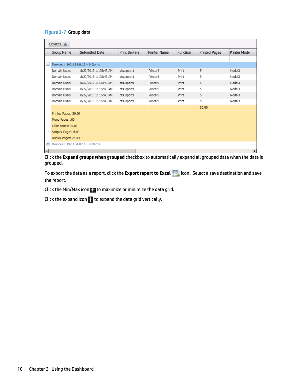 Figure 3-7 group data | HP Access Control User Manual | Page 14 / 22