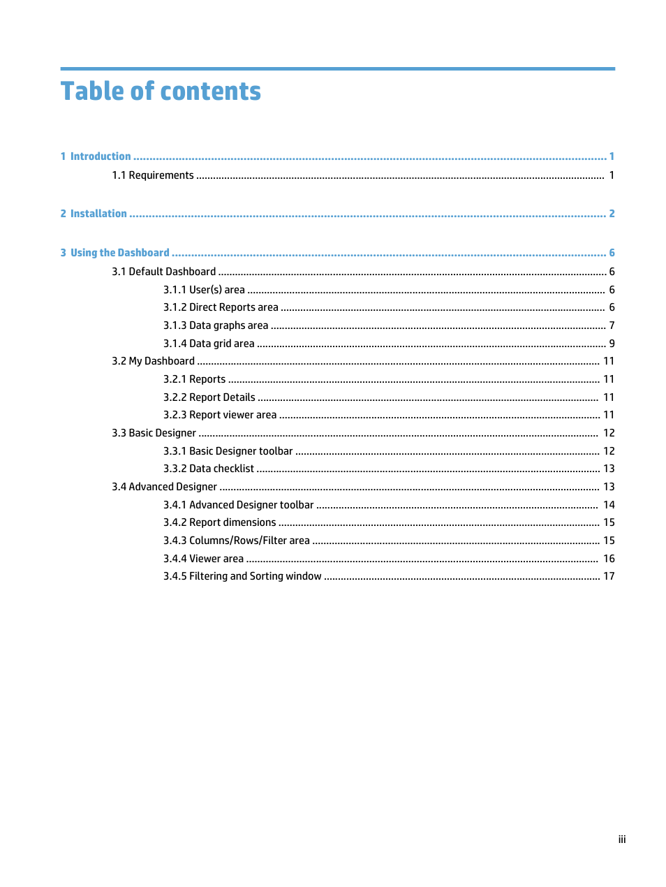 HP Access Control User Manual | Page 3 / 22