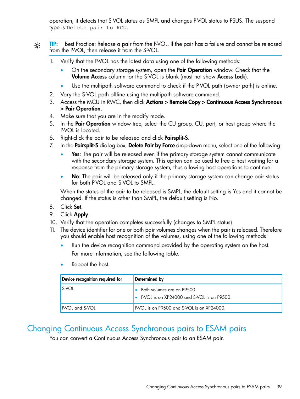 HP XP Racks User Manual | Page 39 / 96