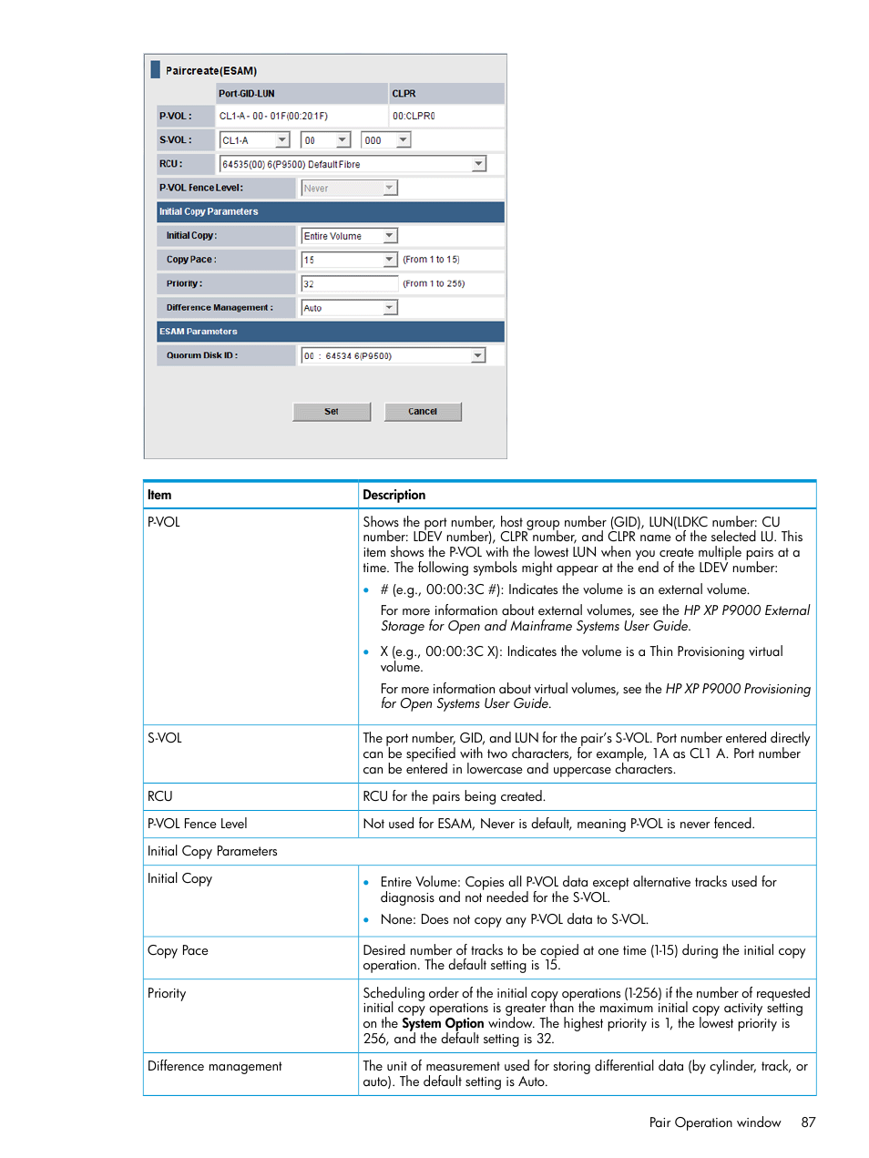 HP XP Racks User Manual | Page 87 / 96
