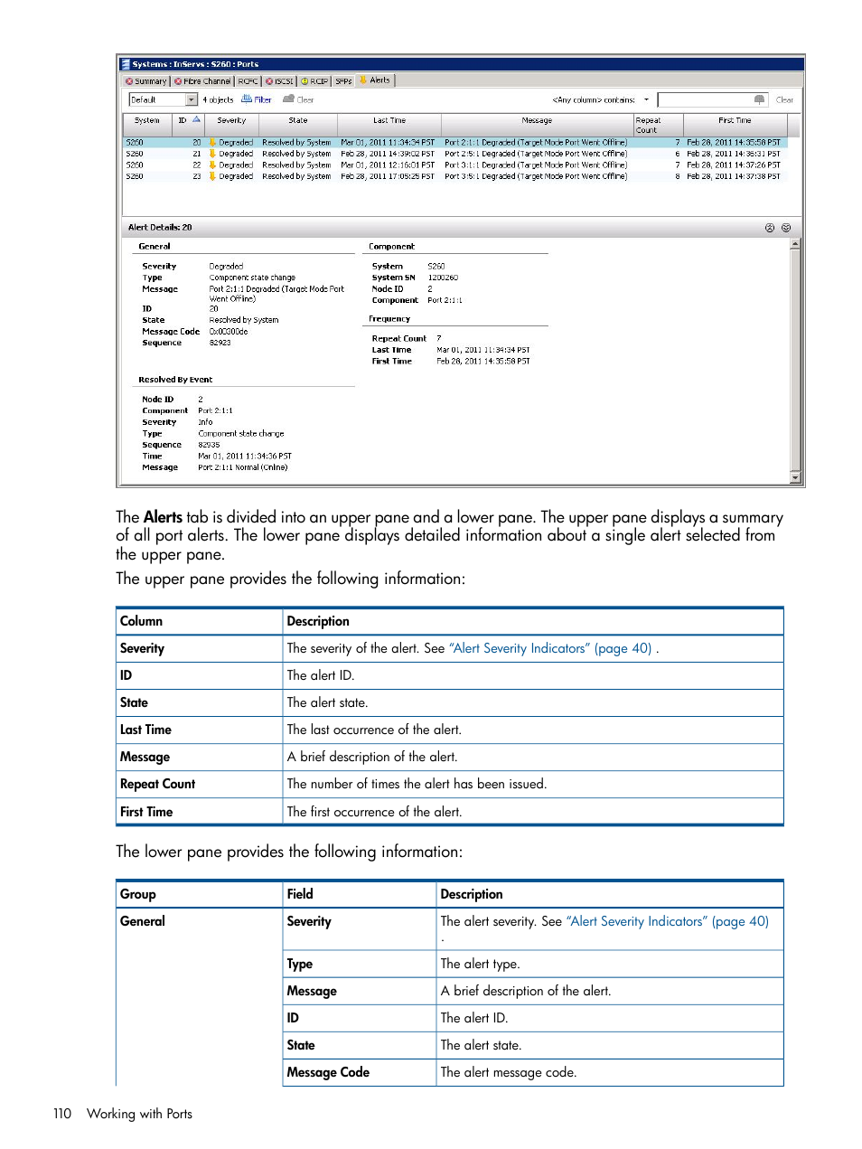 HP 3PAR Operating System Software User Manual | Page 110 / 328