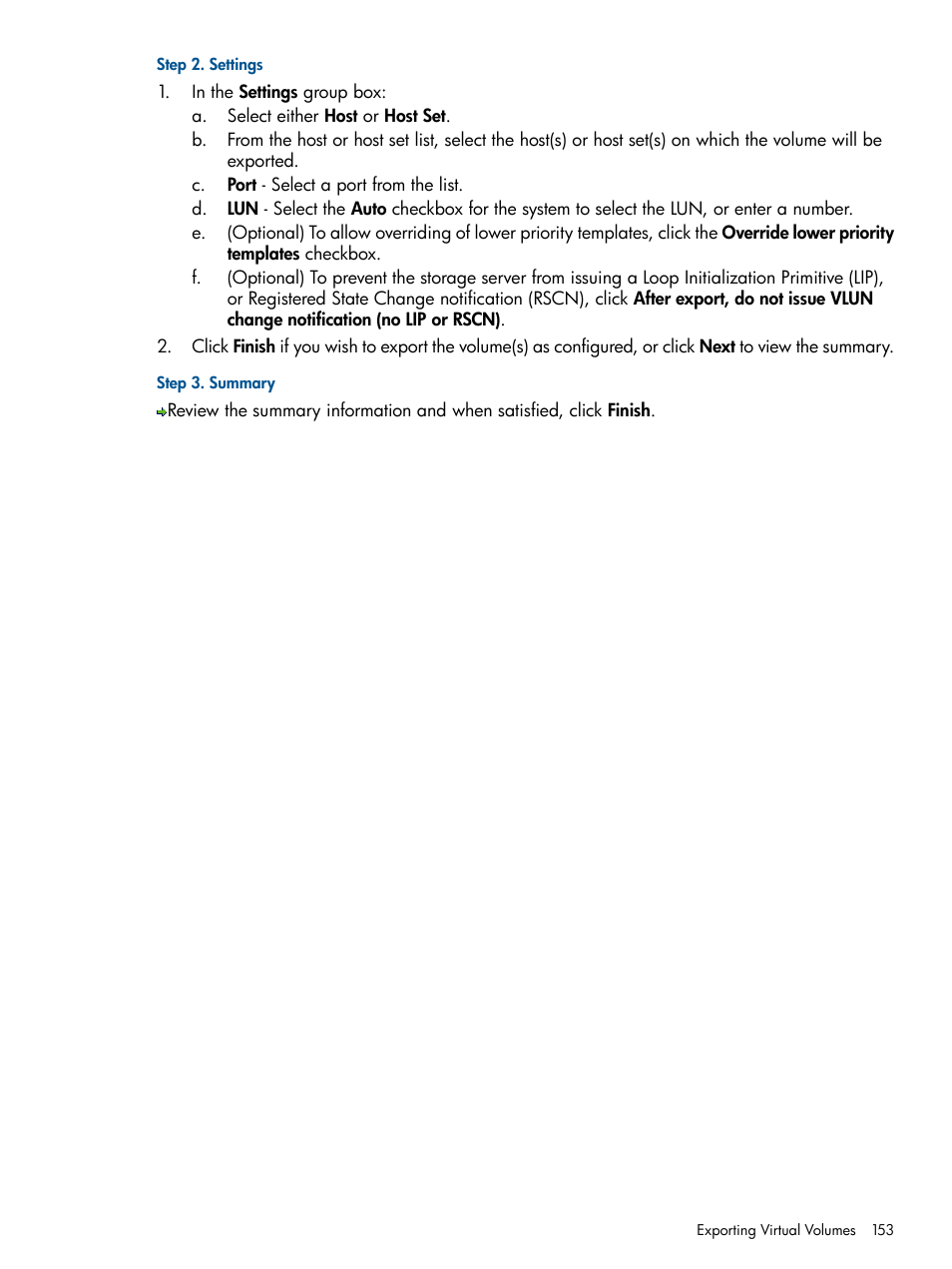 HP 3PAR Operating System Software User Manual | Page 153 / 328