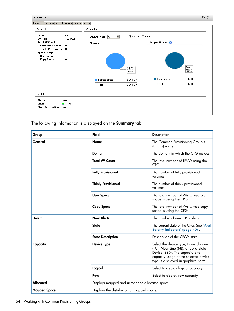 HP 3PAR Operating System Software User Manual | Page 164 / 328