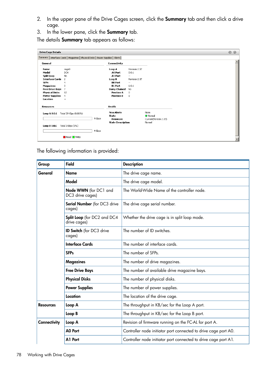 HP 3PAR Operating System Software User Manual | Page 78 / 328