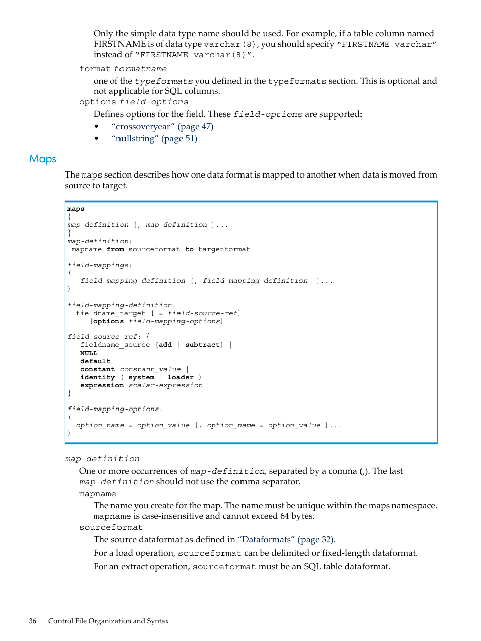 Maps | HP Neoview Release 2.3 Software User Manual | Page 36 / 110