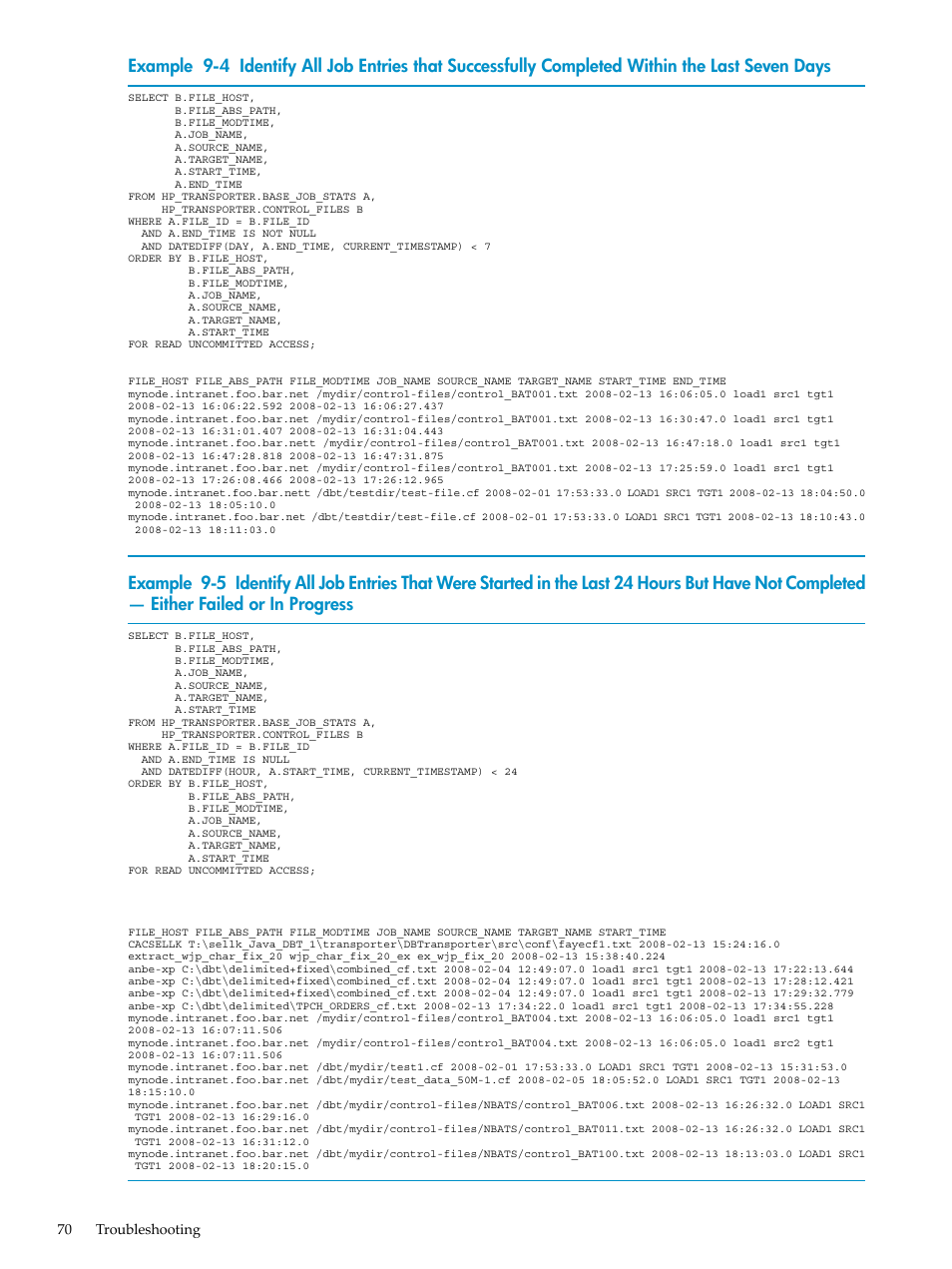 HP Neoview Release 2.3 Software User Manual | Page 70 / 110