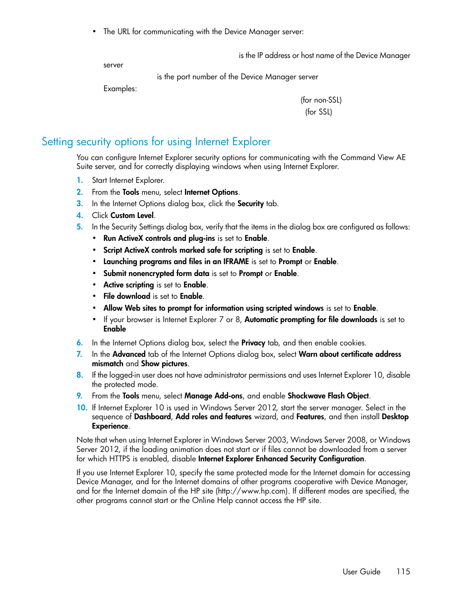 HP XP Command View Advanced Edition Software User Manual | Page 115 / 182