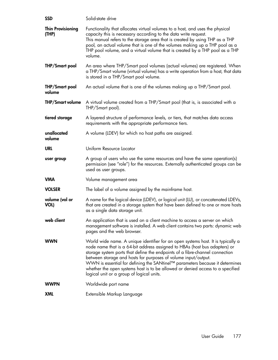 HP XP Command View Advanced Edition Software User Manual | Page 177 / 182