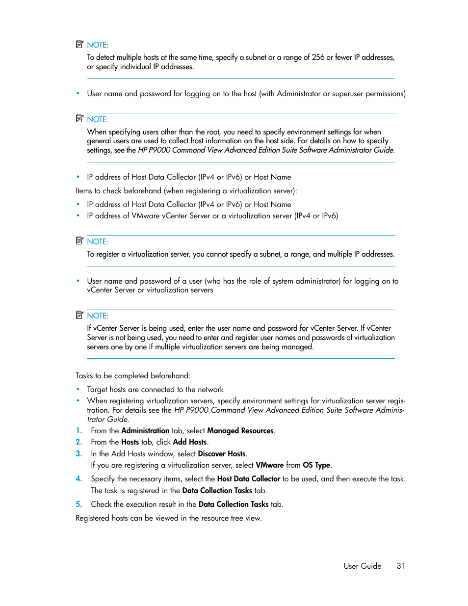 HP XP Command View Advanced Edition Software User Manual | Page 31 / 182