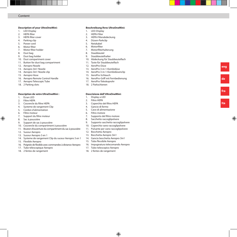 AEG UMORIGIN User Manual | Page 9 / 24