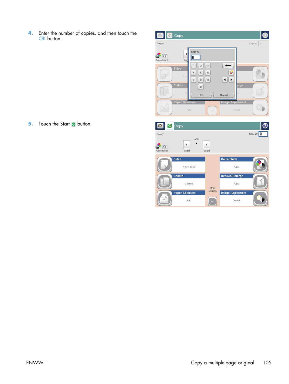 HP LaserJet Enterprise 500 MFP M525 User Manual | Page 119 / 294