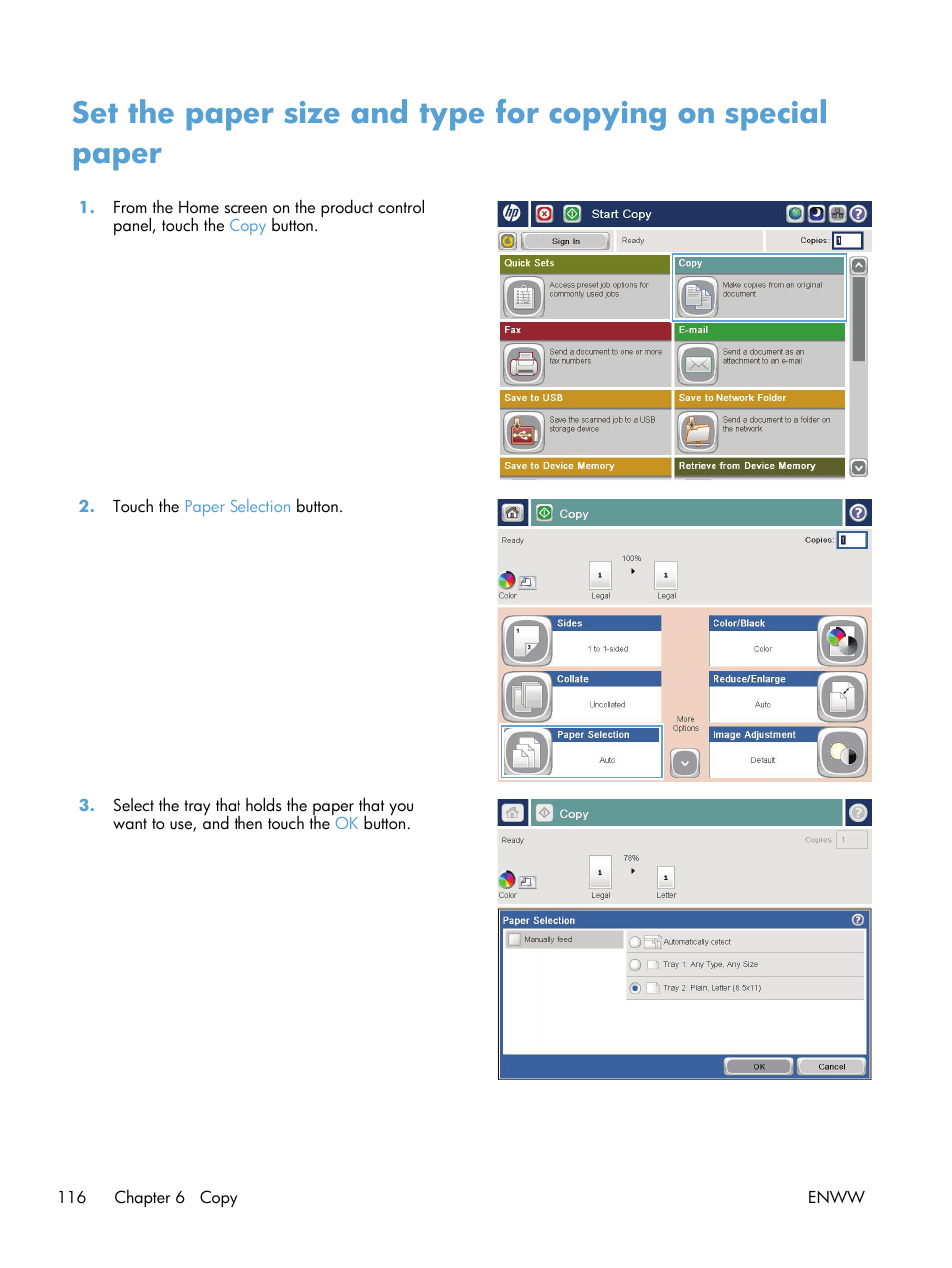 HP LaserJet Enterprise 500 MFP M525 User Manual | Page 130 / 294