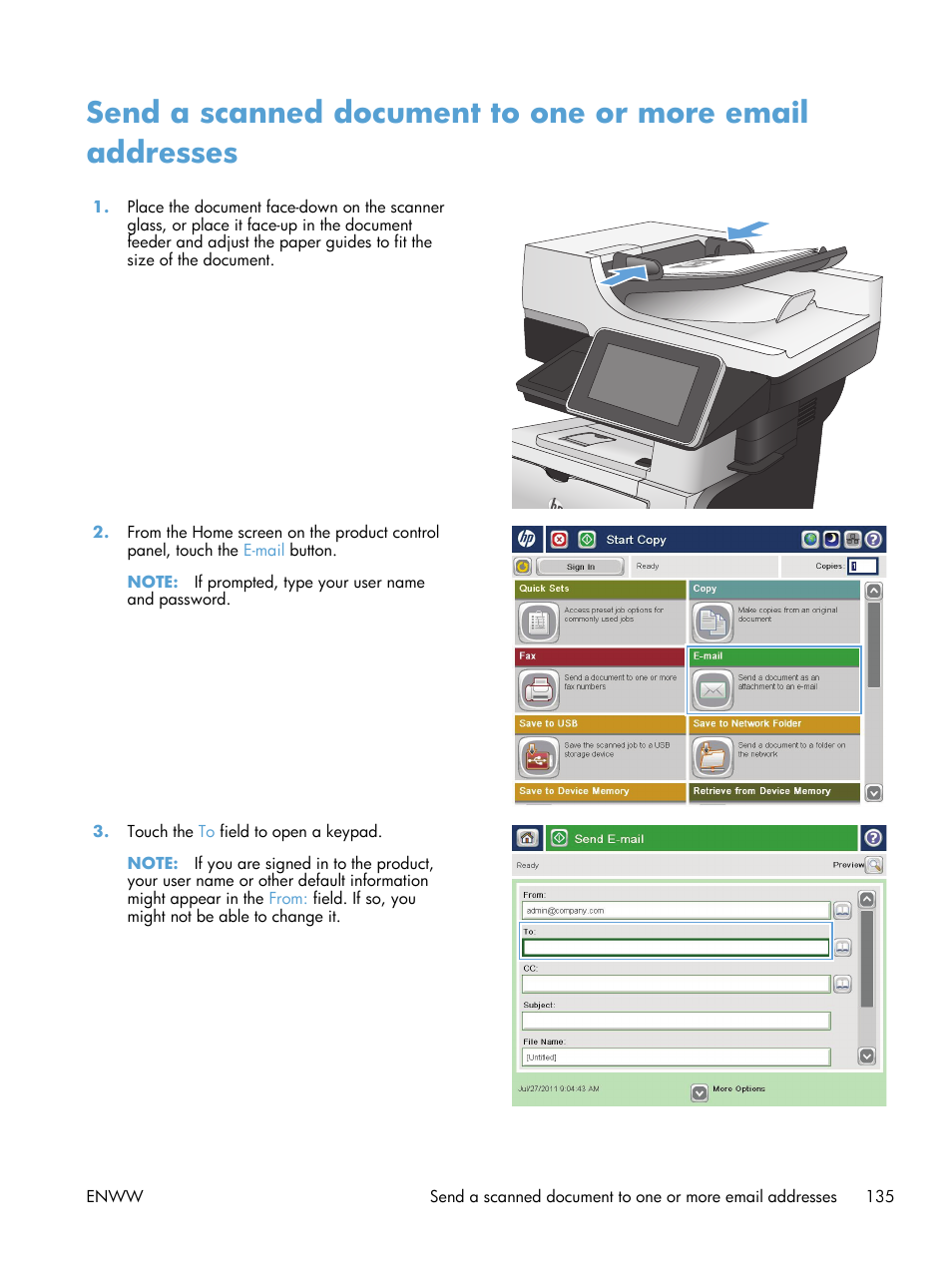 HP LaserJet Enterprise 500 MFP M525 User Manual | Page 149 / 294