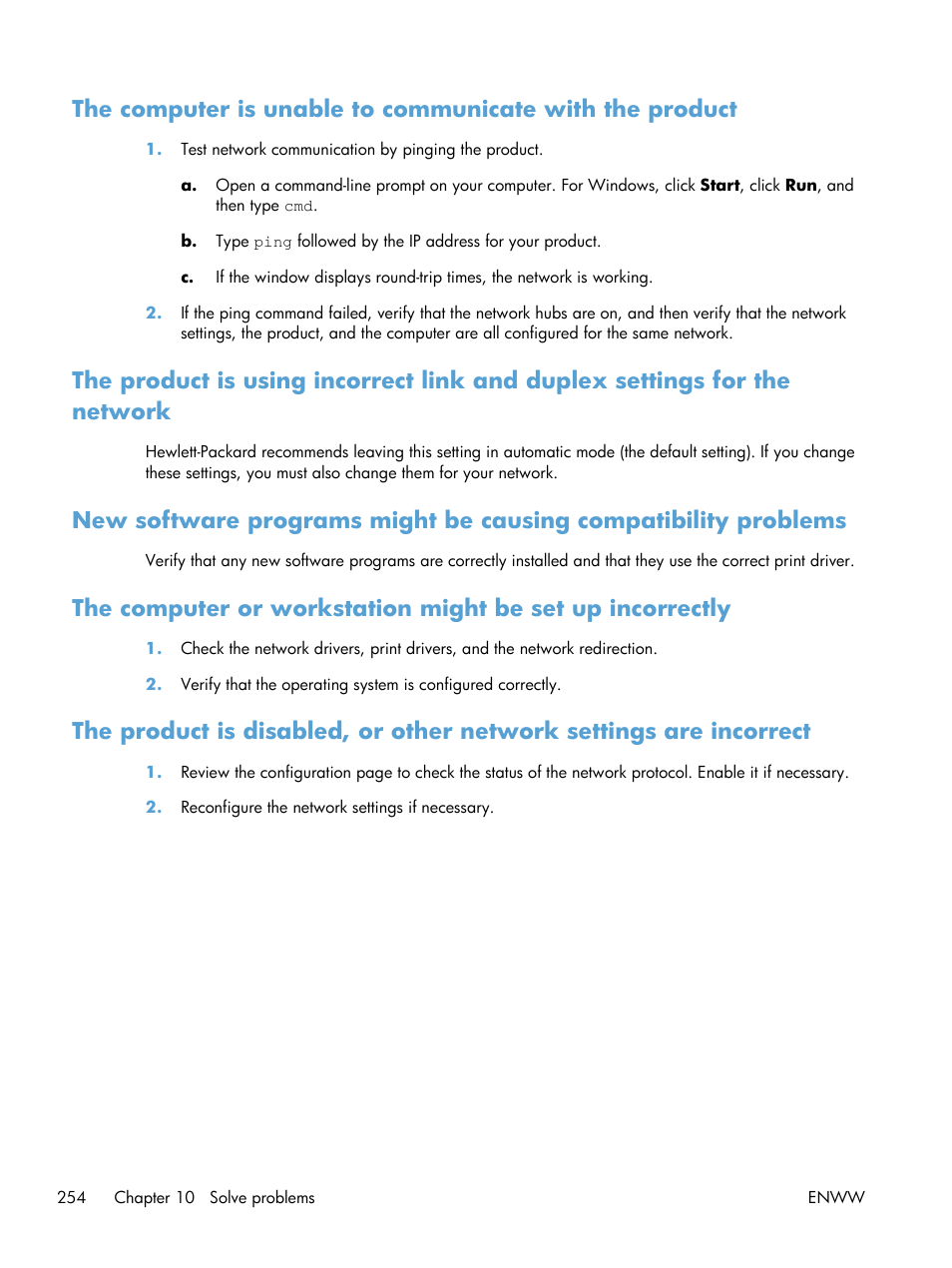 HP LaserJet Enterprise 500 MFP M525 User Manual | Page 268 / 294