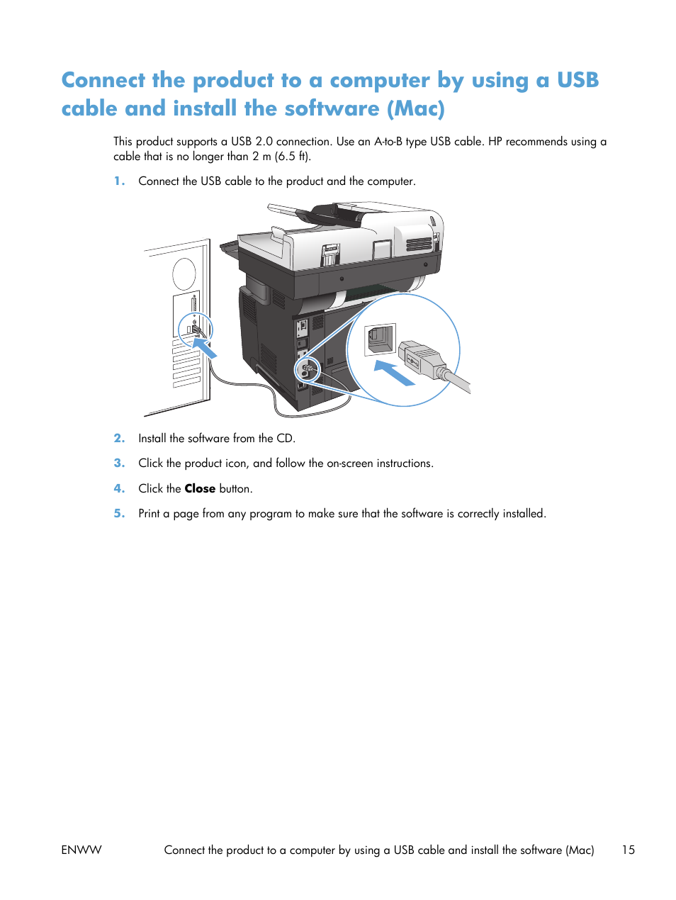 HP LaserJet Enterprise 500 MFP M525 User Manual | Page 29 / 294