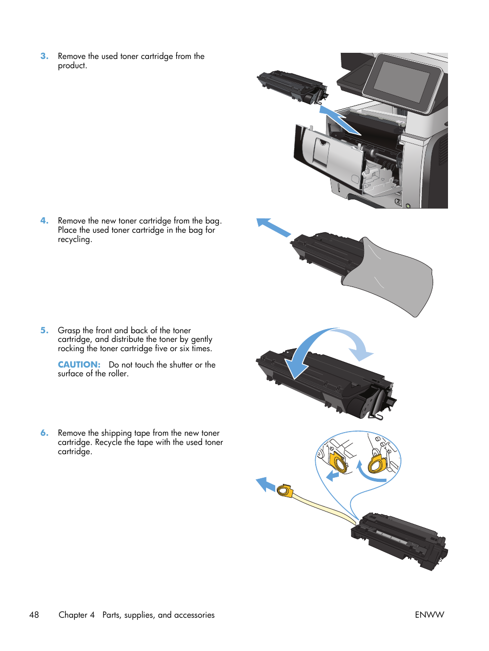 HP LaserJet Enterprise 500 MFP M525 User Manual | Page 62 / 294