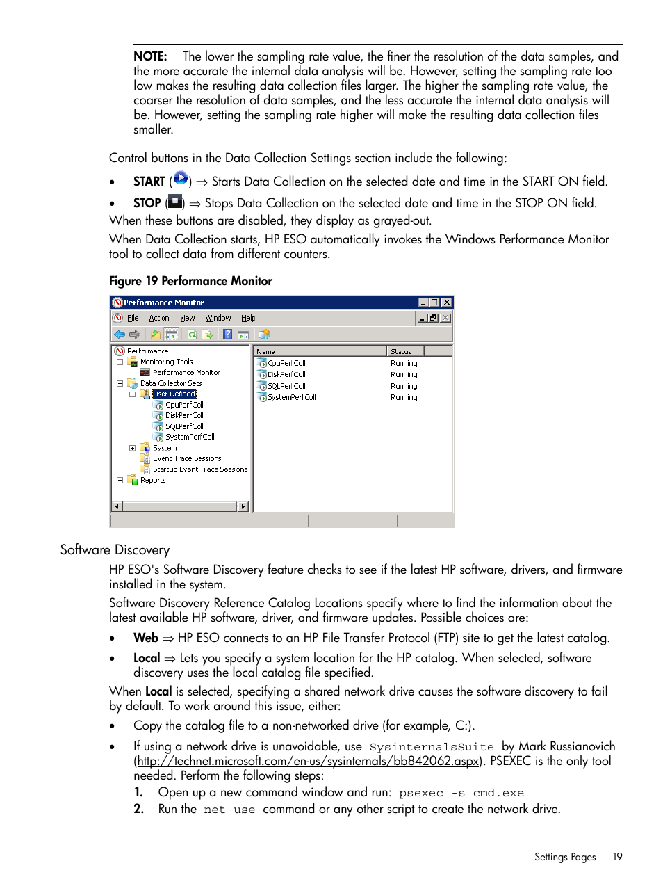 Software discovery | HP ProLiant DL980 G7 Server User Manual | Page 19 / 36