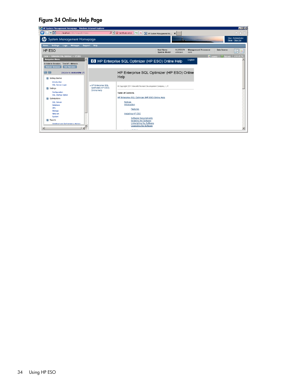 HP ProLiant DL980 G7 Server User Manual | Page 34 / 36